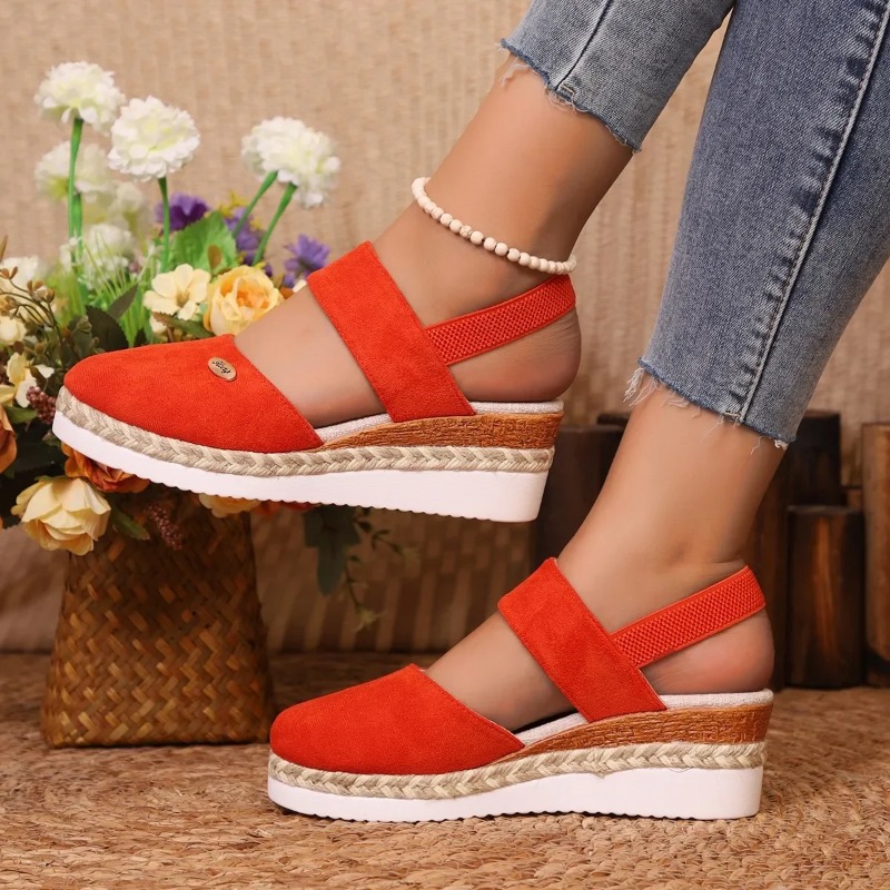 Women Closed Toe Wedge Sandals - Wedge Espadrille Women 评论和价格