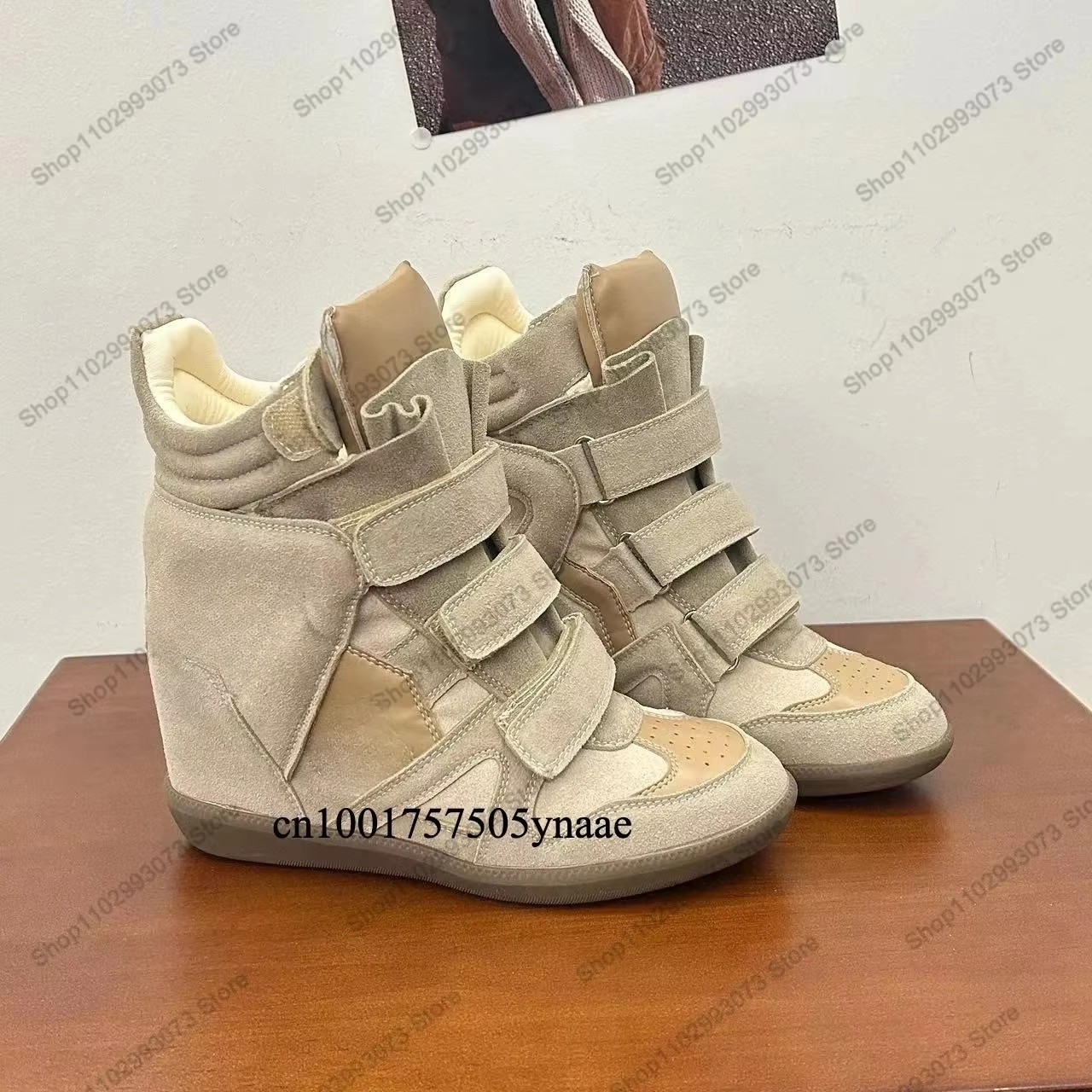 Women Hidden Wedge Heel High‑T - Wedge Espadrille Women 评论和价格